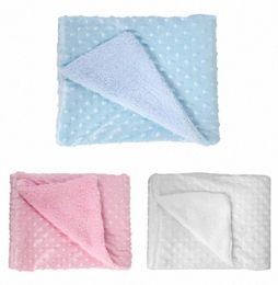 Baby Blanket Soft Warm Wool Baby Bed Quilt Bath Towel Pajamas VNRw4657114