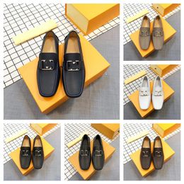 2024 Handmade Leather Men Luxury Dress Shoes Fashion Party And Wedding Men'S Designer Loafers Casual Shoes Men Driving Shoes
