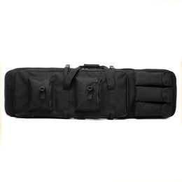Bags Military Tactical Gun Bag 85CM 100CM 120CM Double Rifle Backpack Outdoor Shooting Hunting Airsoft Gun Protection Case Carry Bags