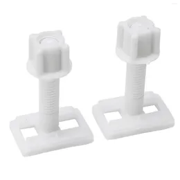 Toilet Seat Covers Bathroom Hinge Screws Replacement Spare Parts Tools 2 Sliding Plates Washers Accessories High Quality