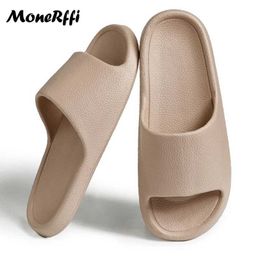 Slippers Men Sandals Flip Flops Women Solid Colour Simple Non-Slip Soft Sole Slides Shower Outdoor Couple Shoes Man01FIFA H240322