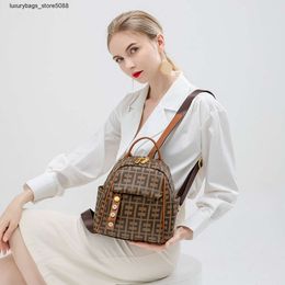 Factory Brand Designer Sells 50% Discount Women's Handbags Online New Fabric Backpack Womens Fashion High Capacity Travel