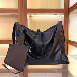 High quality Designer Woman bag handbag shoulder bags purse ladies with pouch flowers letters famous luxury fashion