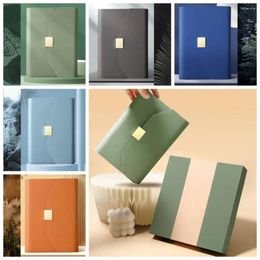 Leather DIY Binder Notebook Journal Agenda Planner Paper Cover Organizer Loose Leaf Diary Notepad Office Supplies