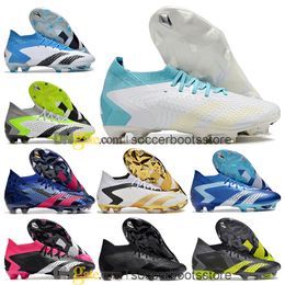 Gift Bag Kids Childrens Football Boots Accuracies FG Cleats Accuracies.1 Youth Boys Girls Leather Soccer Shoes Athletic Outdoor Trainers Botas De Futbol