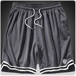 Men's Shorts Plus Size 7XL 8XL 9XL Mens Casual Basketball Shorts Hip Hop Street Clothing Mens Gymnasts Sportswear Fitness Mens Shorts L240320