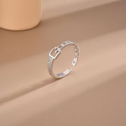 Men's Chinese Style Adjustable Silver Plated Index Finger Ring