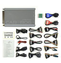 Full 21 items Adapter Car Prog V1093 carprog For AirbagRadioDashIMMOECU Programmer Auto Repair Tool4818013