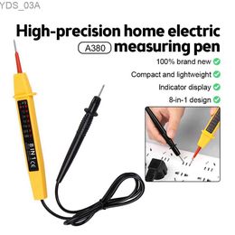 Current Metres Electric indicator 6-380V Voltage Tester Pen Automotive LED Circuit Tester Electric Tester Screwdriver Probe Voltage Detector 240320