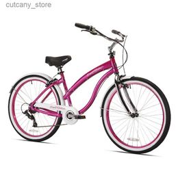 Bikes Ride-Ons Kent 26 Del Rio Womens Cruiser Bike Magenta bicyc road bike carbon road bike bicycs bikes L240319