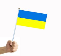 Ukrainian Flag 14cm21cm Vertebral Size And Custom The Other National Flags Activity Banner1253697