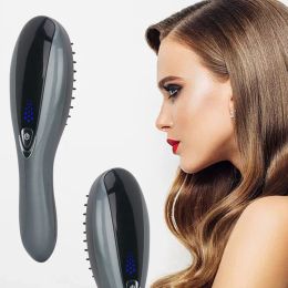 Products EMS Electric Laser Hair Growth Comb AntiHair Loss Products Massage Therapy Infrared Radio Frequency Red Light Vibrating Massage