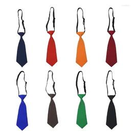 Bow Ties Formal School Boy Necktie Kids Children Wedding Tie Easy-to-Wear Versatile