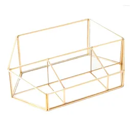 Storage Boxes Promotion! Europe Metal Makeup Brush Tube Eyebrow Pencil Jewelry Organizer Classification Rack