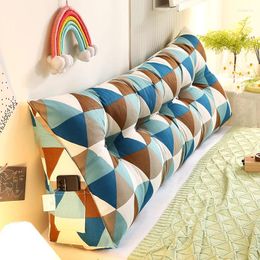 Pillow Relaxing Art S Large Sleep Triangular Kawaii Sofa Kids Sleeping Funny Almofada De Encosto Decoration Home