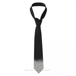 Bow Ties Silver Point Classic Men's Printed Polyester 8cm Width Necktie Cosplay Party Accessory
