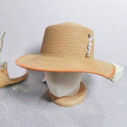 Designer Knit Bucket Hats Flats Caps Wide Brim S Caps for Women Beach Knitted Cap Womens Fisherman Summer Cap Brooch Suit Bag Mens Accessories Wide Brim Hats Sunhats