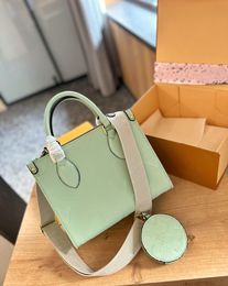 24SS Women Luxury Designer High Quality Early Spring New Colour Mommy bag Women's Handbag Shoulder Bag Crossbody Bag Shopping Bag With Coin Purse 25CM