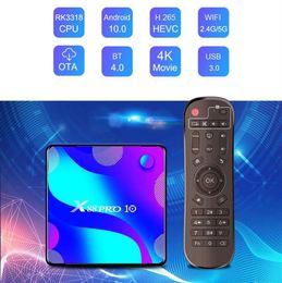 Android 11 X88 PRO 10 4G 64GB 32GB Set Top Box Media Rockchip RK3318 1080p 4K 5G Wifi Support Google Play Store Youtube279x27052562076475