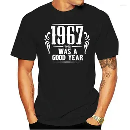 Men's T Shirts Men Short Sleeve Tshirt For 1967 Funny Birthday Gifts WomenMen Shirt Women T-shirt Meaningful