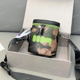 Unisex style Shoulder Sling Bag Designer COA Barrel camouflage bucket Mini bag Crossbody Cellphone Pouch Satchel Luxury Coin Wallet Card holder Purse