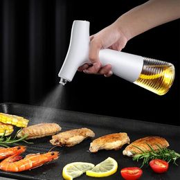 Electric Oil Bottle Soy Sauce Vinegar Storage Dispenser Sprayer Olive 240307