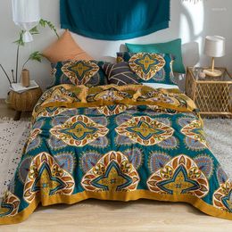Blankets Cotton Luxury Decorative Sofa Blanket Beach Picnic Bed Cover Bedspread On The Plaid Travel Soft Throw