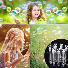 Party Decoration Tube Kids Toys Bubble Soap Bottles Portable Outdoor Bubbles Maker Toy Stick For Wedding Empty Bottle Mini