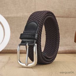 Belts MenS Casual Woven Elastic Belt For Outdoor Rock Climbing Training Work MenS Belt Fashion WomenS Belt Paired With Jeans Belt