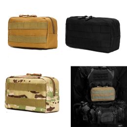 Bags Tactical Molle System Storage Bag Camping Hunting Accessories Military edc Tool Bag Outdoor Bags Army Pouch Multicam Molle Case