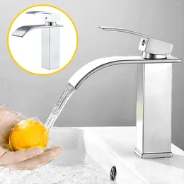 Bathroom Sink Faucets Mouth Wide Cold Faucet Water-fall And Basin Four-way Kitchen Shower Head