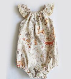 Baby Girl Romper Summer Cute Newborn Infant Toddler Girls Lace Floral Deer Printing Rompers Baby Girl Clothes Jumpsuit Kids Clothi5181427