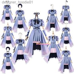 cosplay Anime Costumes Love Li 4th Anniversary Concert SJ Gorgeous Lovely Dress cosplay for Halloween party role-playing costume LolitaC24320