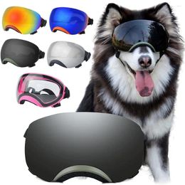 Dog Apparel 1 Pet Supplies Magnetic Glasses Medium And Large Magnet Goggles Windproof Snowproof UV Protection Sunglasses