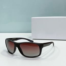 Sport Sunglasses Matte Black Brown Shaded Men Summer Shades Sunnies Lunettes de Soleil Glasses Occhiali da sole UV400 Eyewear