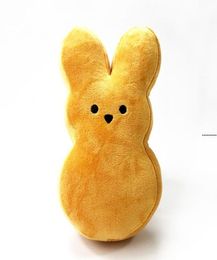 Easter Bunny Toys 15cm Plush Toys Kids Baby Happy Easters Rabbit Dolls 6 Color NHE117302757357