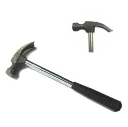 Mini Claw Hammer Multi Function Portable Household Hand Tool Plastic Handle Seamless Nail Iron Hammers 18CM4155380