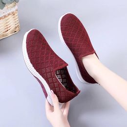 In Shoes Casual 2024 312 Summer Mesh Comfortable Women Breathable Hollow Sports Walking Sne 72982