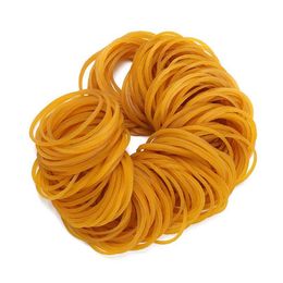 Hair Rubber Bands Lolo 6Sizes Elastique Caoutchouc Fasteners Strong Elastiek Elastic Money Office Accessories School Supplies Drop D Dhgkf