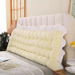 Pillow Giant Tatami Plush Soft Lace Headboard Neck Stuffed Body Bedside Back Bed Large Backrest Support Bolster