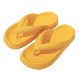 Slippers Thick Platform Flip Flops Women Shoes Summer Cloud Slipper Bathroom Home Men Soft Sole Eva Indoor Slides Female Sandals015NYR H240322