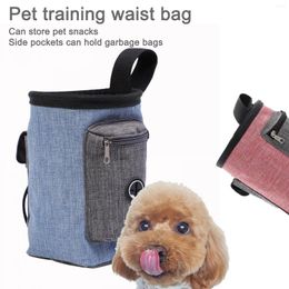 Dog Carrier 1Pc Pet Training Waist Bag Large Capacity Outdoor Portable Multi Functional Waterproof Products Food Snack Pouch