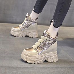 Casual Shoes Winter Heightening Sports Shoe Women's Small English Style Short Boot Student Korean Versatile Fashion Women Sneakers