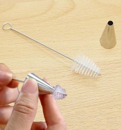 Nozzle Brush Nylon Straw Cleaners Baby Milk Bottle Nipple Cleaning Tools Cake Nozzle Clean Brushes Kitchen Accessories7603499