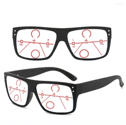 Sunglasses TR90 Classic Trend Oversized Progressive Multifocal Reading Glasses 0.75 1 1.25 1.5 1.75 2 2.25 2.5 2.75 3 3.25 To 4