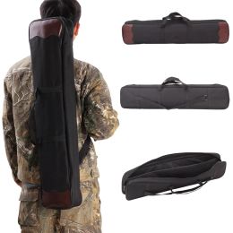 Bags 80CM Tactical Straight Draw Bow Pack Reverse Bow Bag Outdoor Archery Hand Shoulder Bow Bag Thickened Canvas Bow Bag for Training