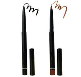 12 PCS/lots of cosmetics brand rotating scalable black and brown eyeliner beauty pen7091522