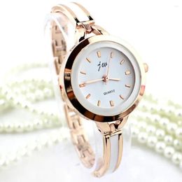 Wristwatches 2024 Rose Gold Silver Casual Quartz Watch Women Mesh Stainless Steel Dress Watches Relogio Feminino Clock