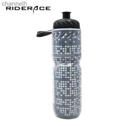 Water Bottles Bicycle Water Bottle Outdoor For Road Cycling MTB Bike Equipment Sport Dual Layer Thermal Keeping Hot Cold Water Bottles 710ML yq240320