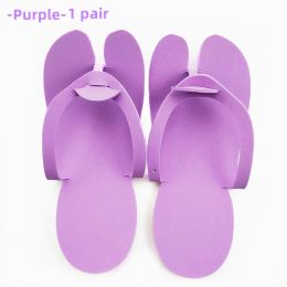Shoes 72 Pairs Disposable Flip Flops Pedicure Tools Foam Slippers Eva Sandals for Manicure Set Foot Massager Feet Care Spa Detox Pads